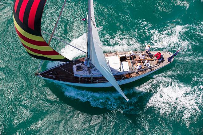 Arial of Fair Winds - 2016 SeaLink Magnetic Island Race Week © Andrea Francolini, SMIRW